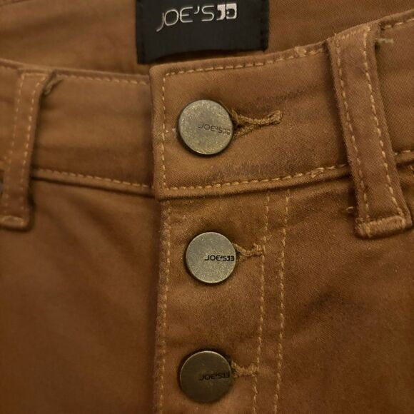Joe’s Women’s Callie High Rise Cropped Bootcut Brown Button Fly Stretch Jeans 27 - Picture 8 of 8